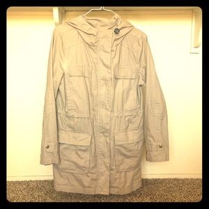 ❌ SOLD❌lined beige utility jacket🎀